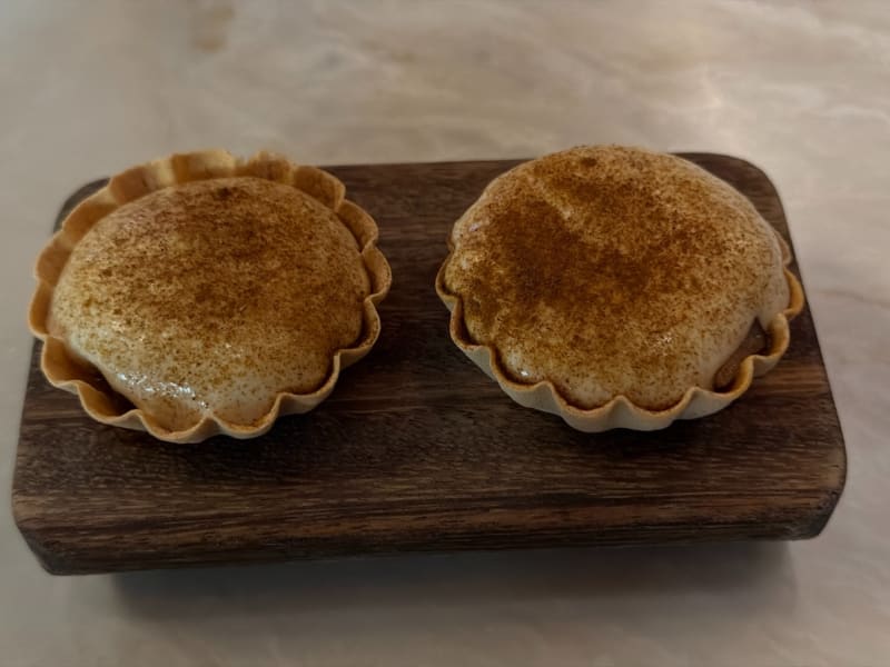 Cheese & Mushroom Tartlets at Senia