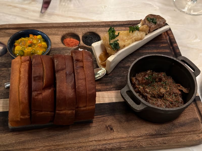 Roasted Bone Marrow at Senia