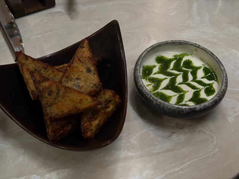 Zucchini Tots at Senia