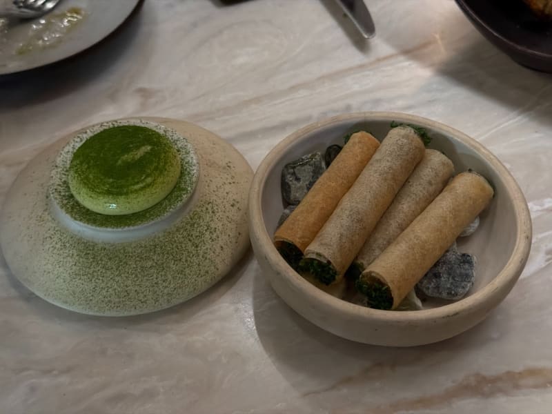 Smoked Ahi Cigars at Senia