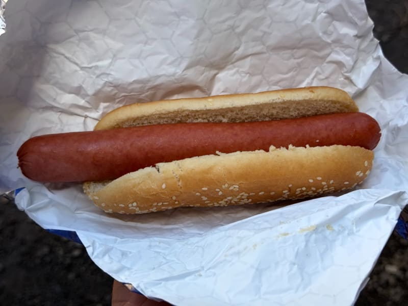 All Beef Hot Dog at Aunty Sandy's Banana Bread