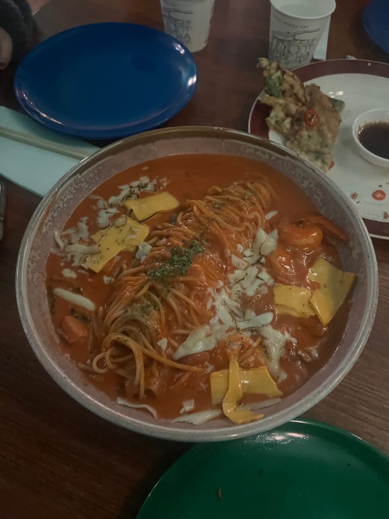 Prawn Rose Pasta at Sunday Seoul