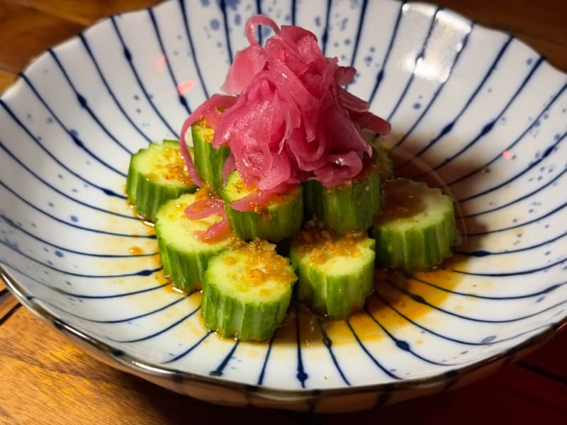 Spicy Cucumber at The Crouching Lion