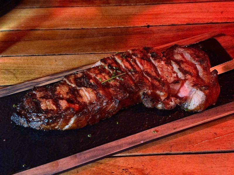 New York Strip Steak at The Crouching Lion