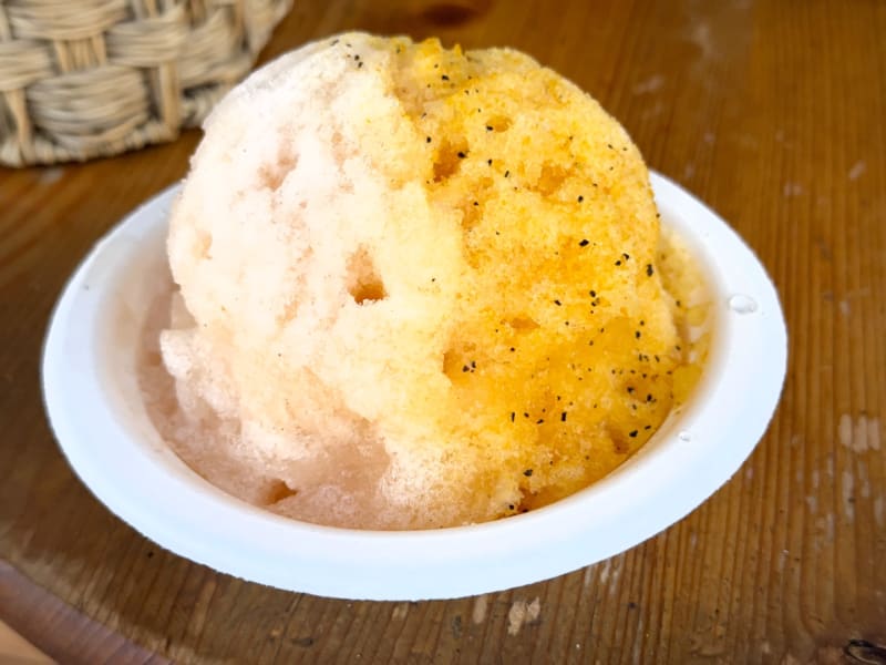 Organic Shave Ice at Kula Shave Ice