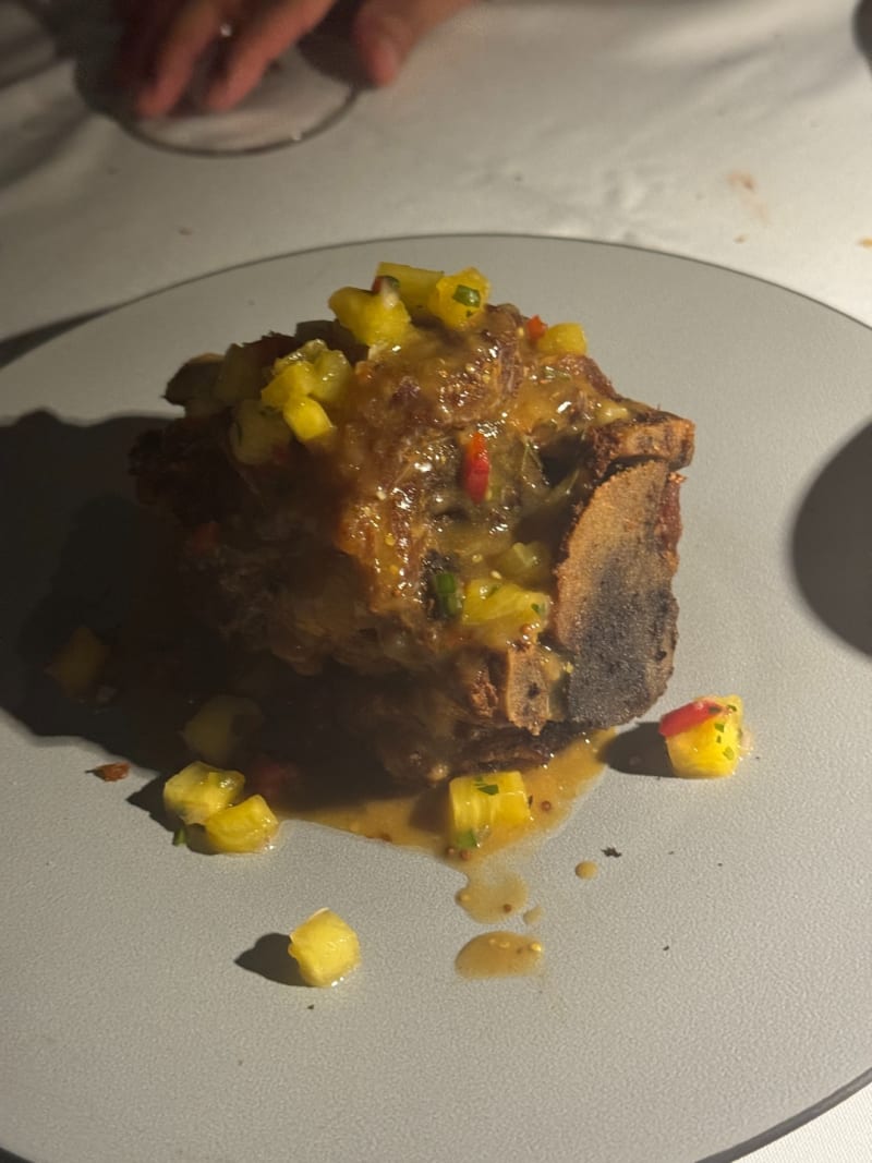 Crispy Pork Shank at Merriman's Kapalua