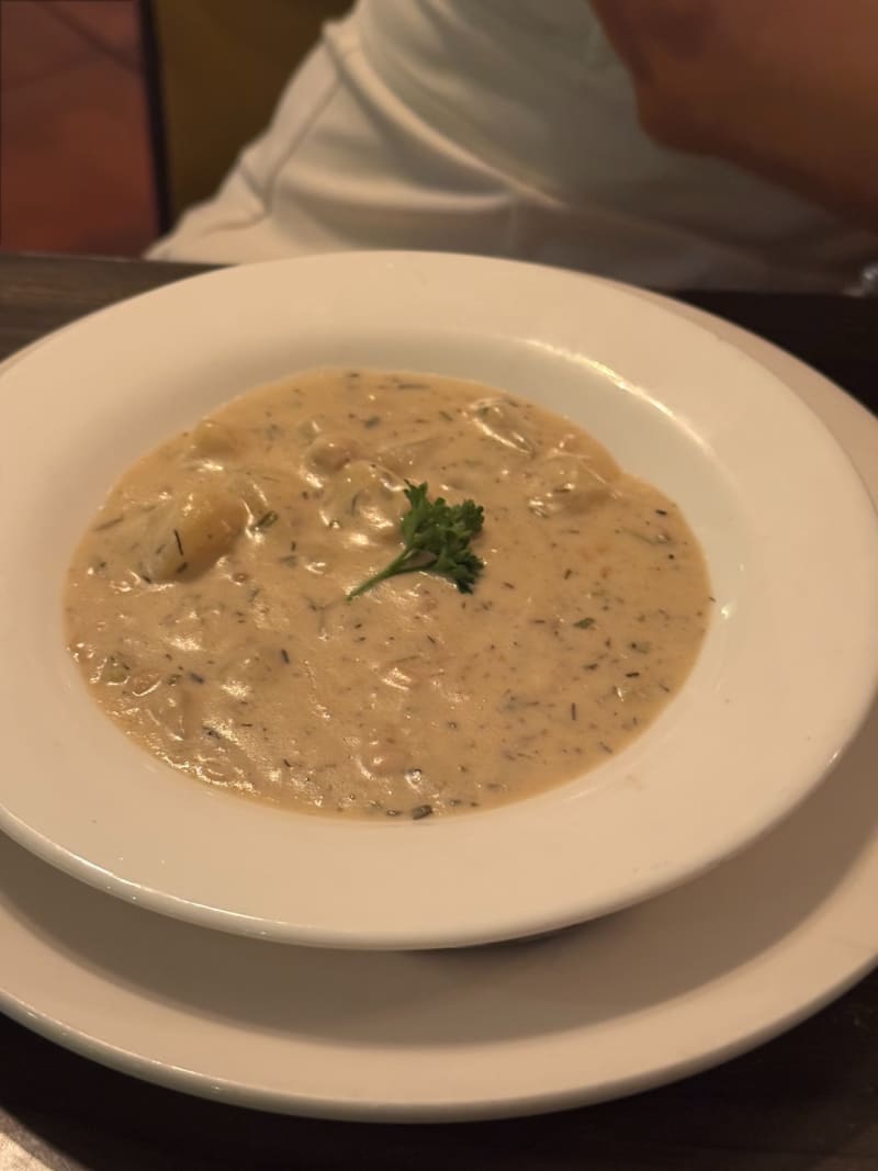 Clam Chowder at Jackie Rey's Ohana Grill Hilo