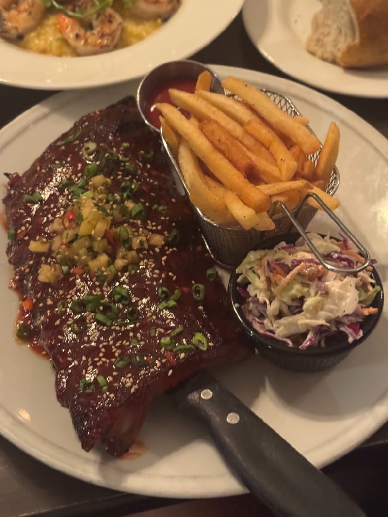 Pork Ribs at Jackie Rey's Ohana Grill Hilo
