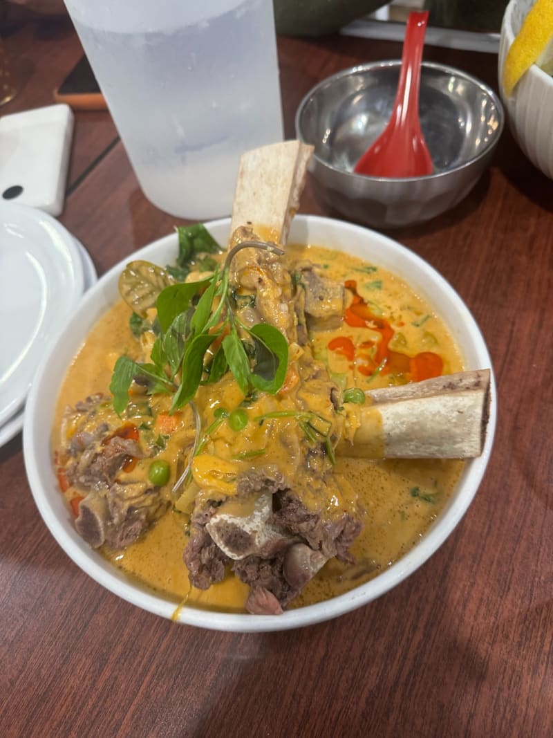 Beef Rib Curry at Tk Noodle & Hot Pot