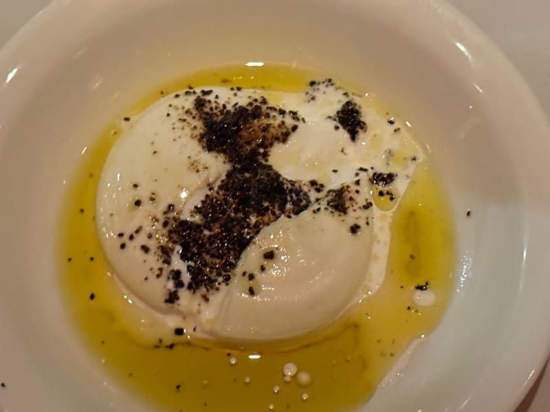 Burrata at Bar Totti's