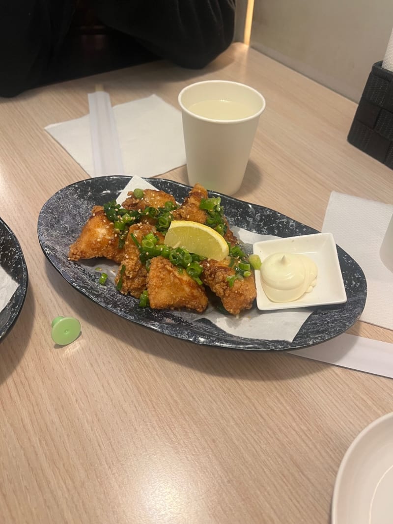 Kara-age "Japanese Fried Chicken" (Ka-ra-a-gay) at Manpuku Neutral Bay