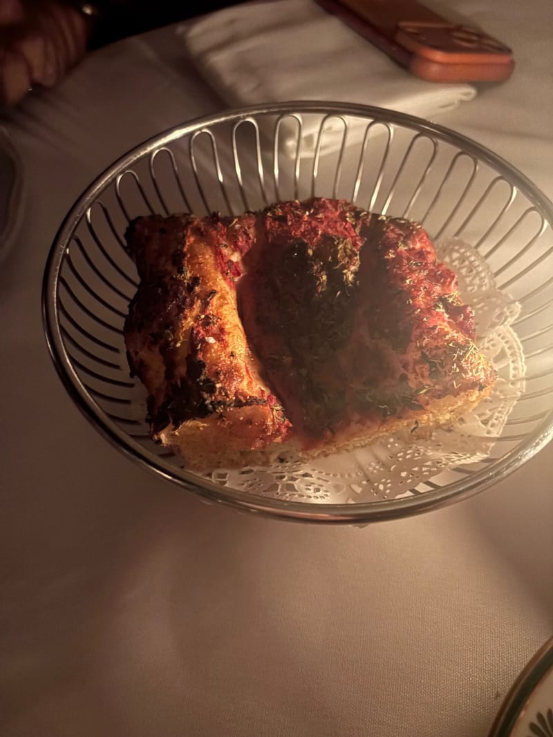 House Baked Tomato Piza at Neptune's Grotto