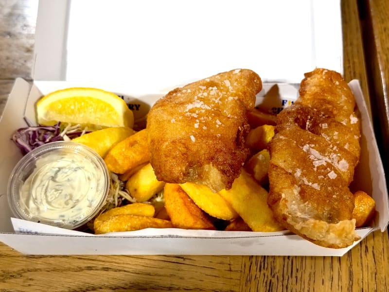 Catch of the Day at The Fish + Chippery