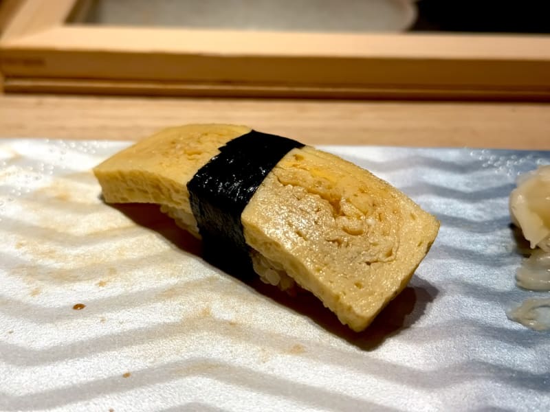 Egg - Taka San at Getsushi Omakase