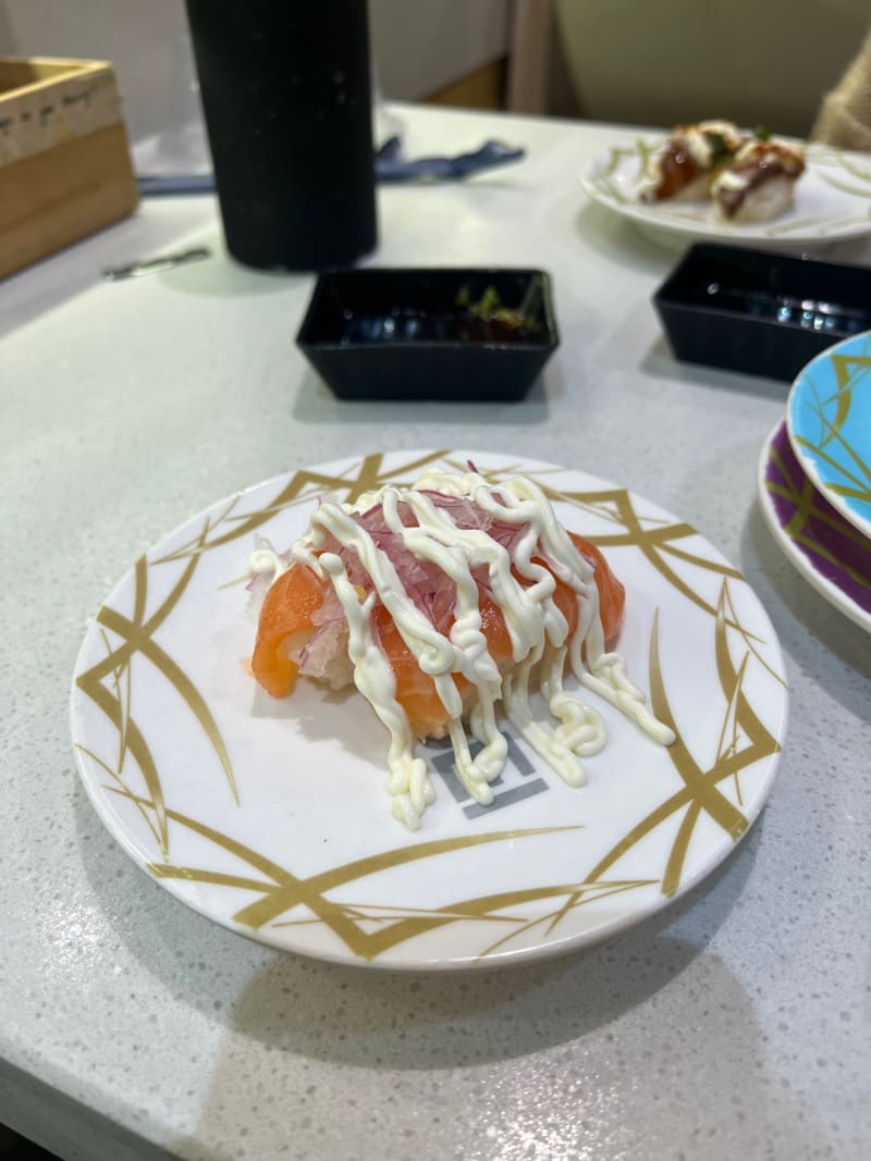 Onion Salmon at Uobei - Central Park