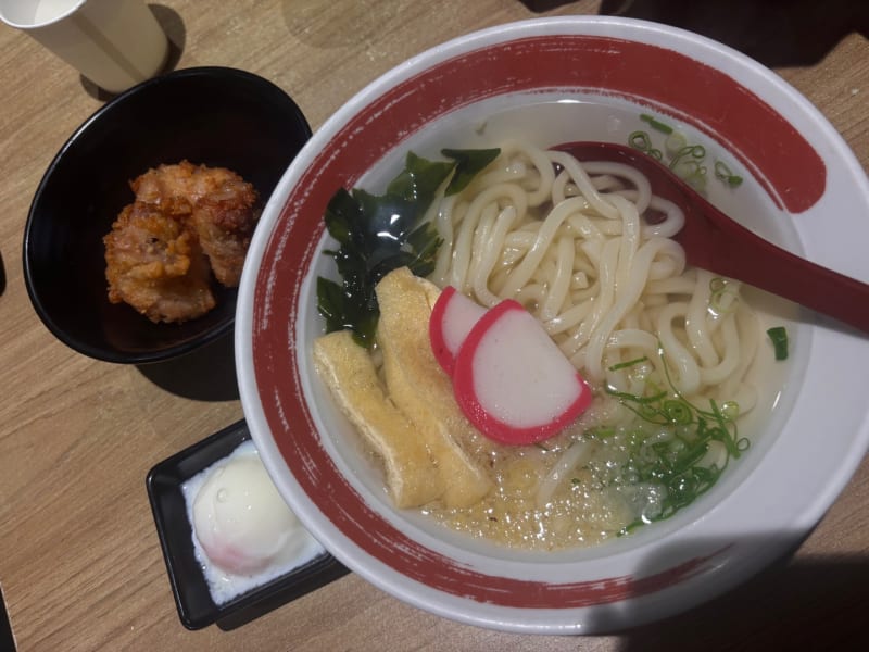 Karaage Udon at Mikazuki Chatswood