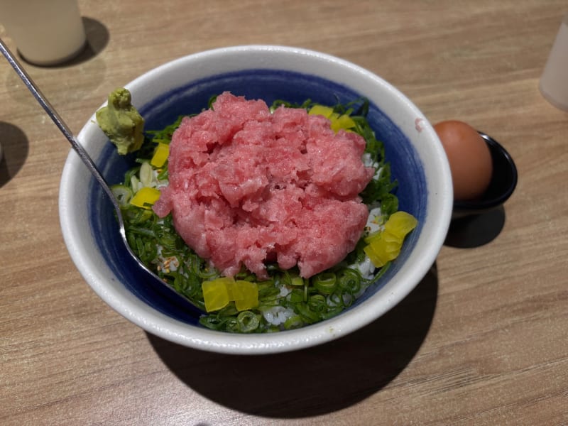 Negitoro Sushi Bowl at Mikazuki Chatswood
