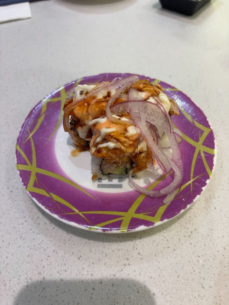 Grilled Tuna Salmon Roll at Uobei - Central Park