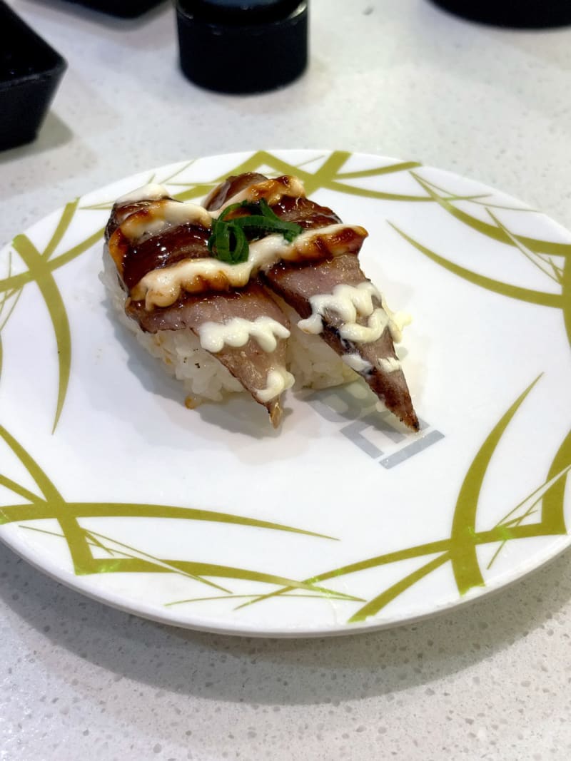 Wagyu Beef Karubi Nigiri at Uobei - Central Park