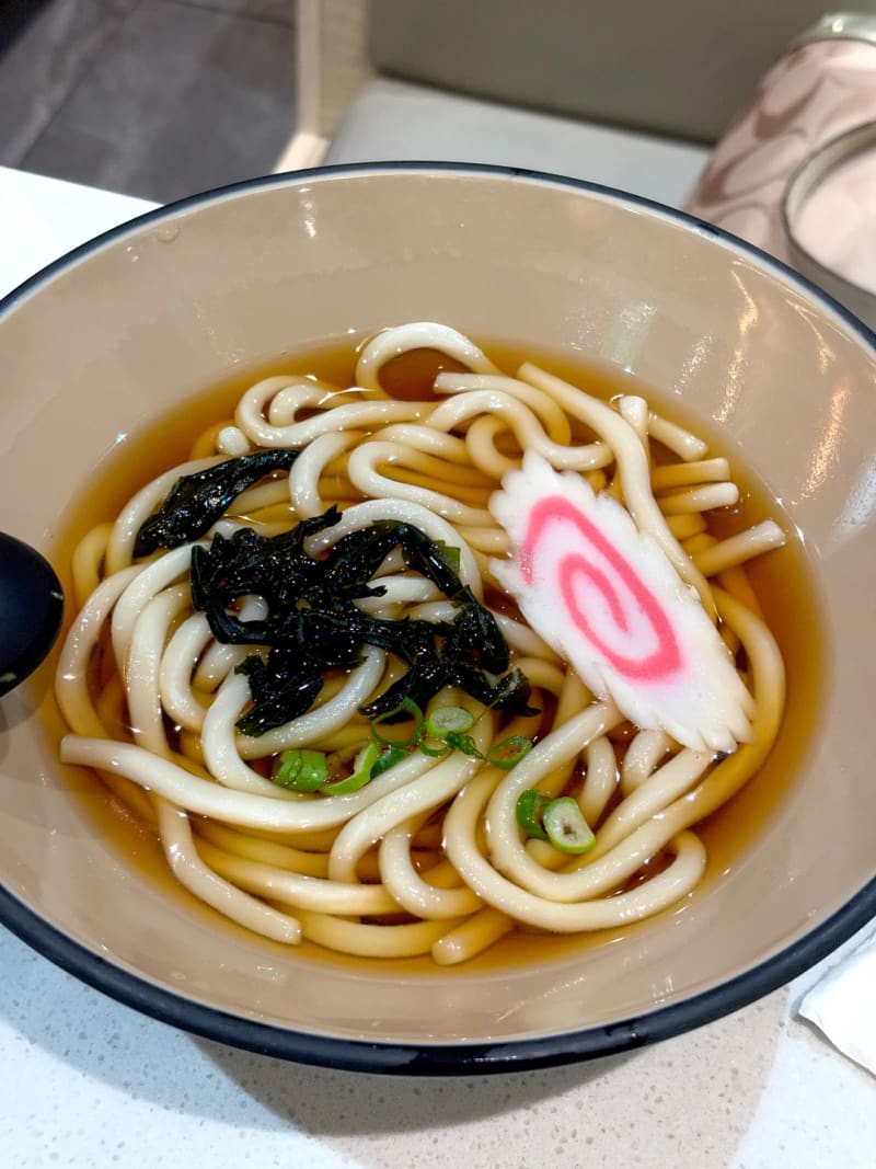 Vegetable Tempura Udon at Uobei - Central Park