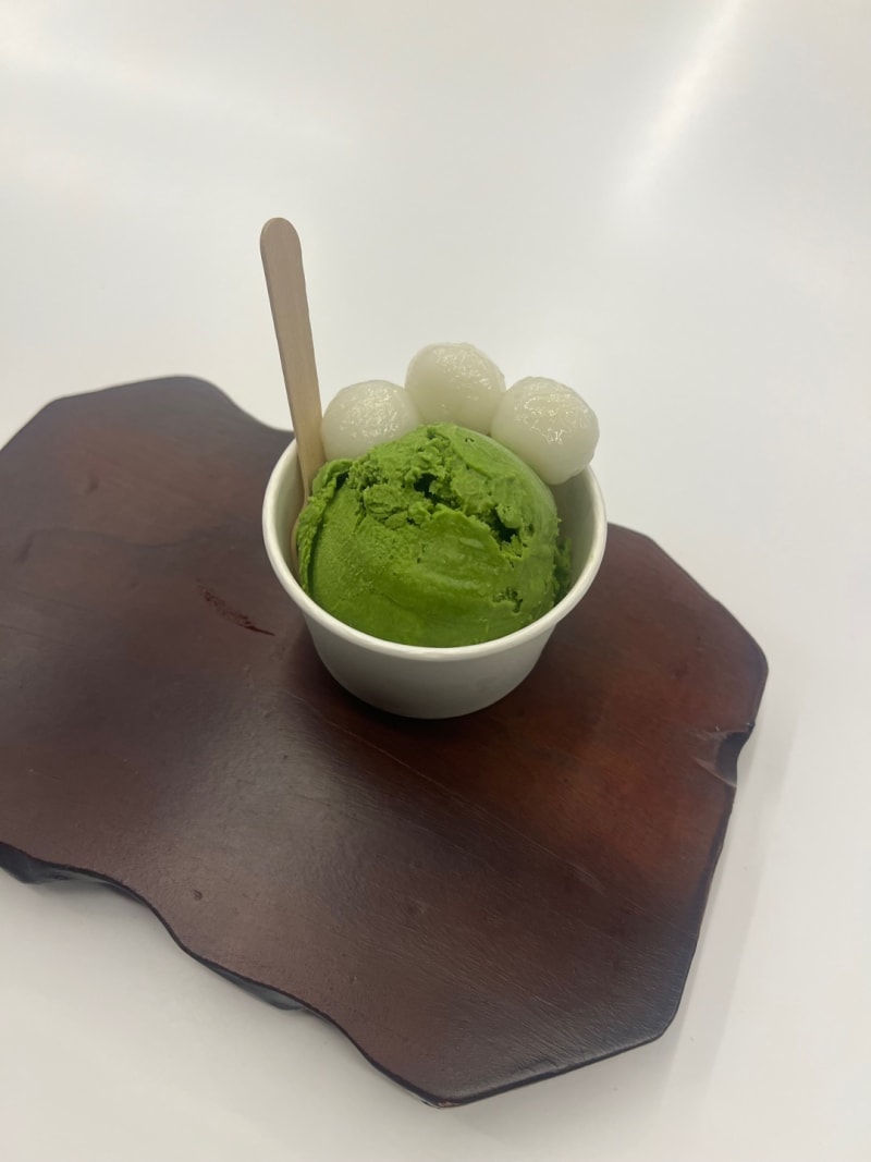 Matcha Gelato at Cha-no-wa Rhodes