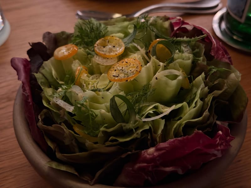 Winter Leaves at Aalia Restaurant Sydney