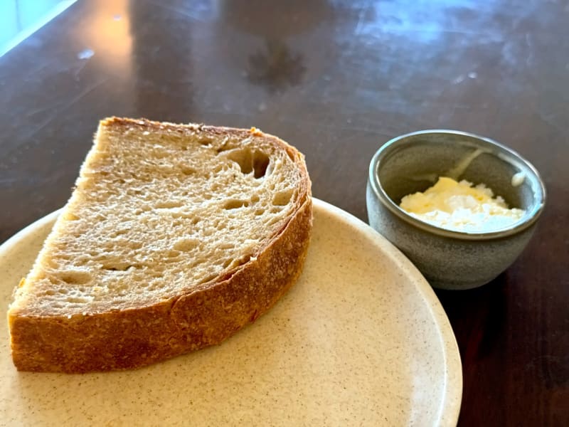 House Sourdough, Cultured Butter at Margan Wines And Restaurant