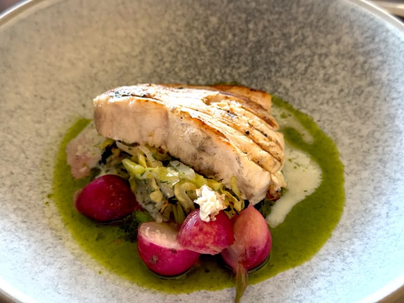 Swordfish (a) at Margan Wines And Restaurant