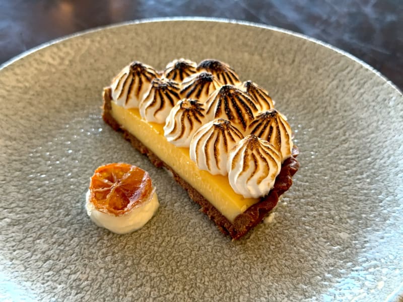 Lemon Meringue Tart at Margan Wines And Restaurant