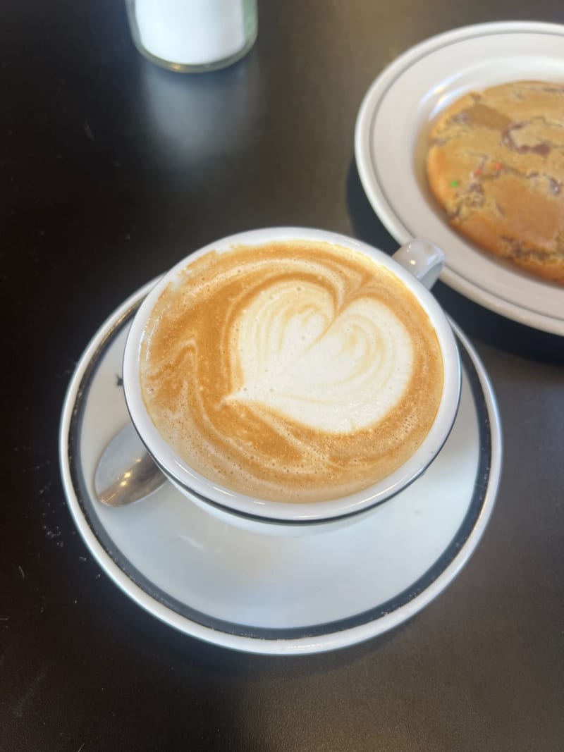 Latte at Heirloom Specialty Coffee