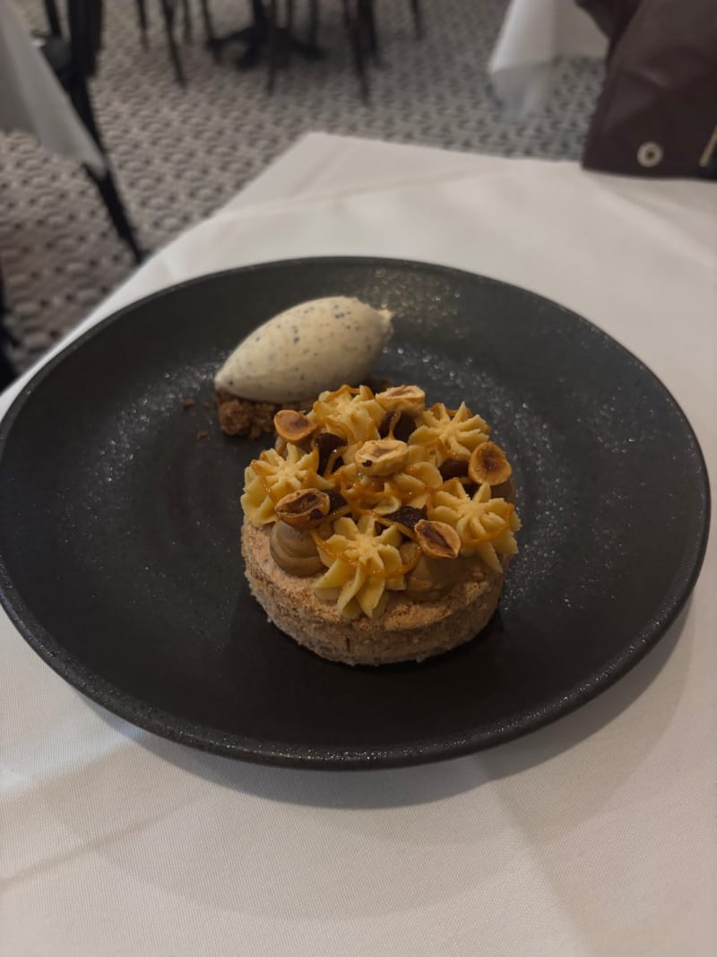 Hazelnut & Espresso - Hazelnut Dacquoise, Praline Crémeux at Fleur De Mizu