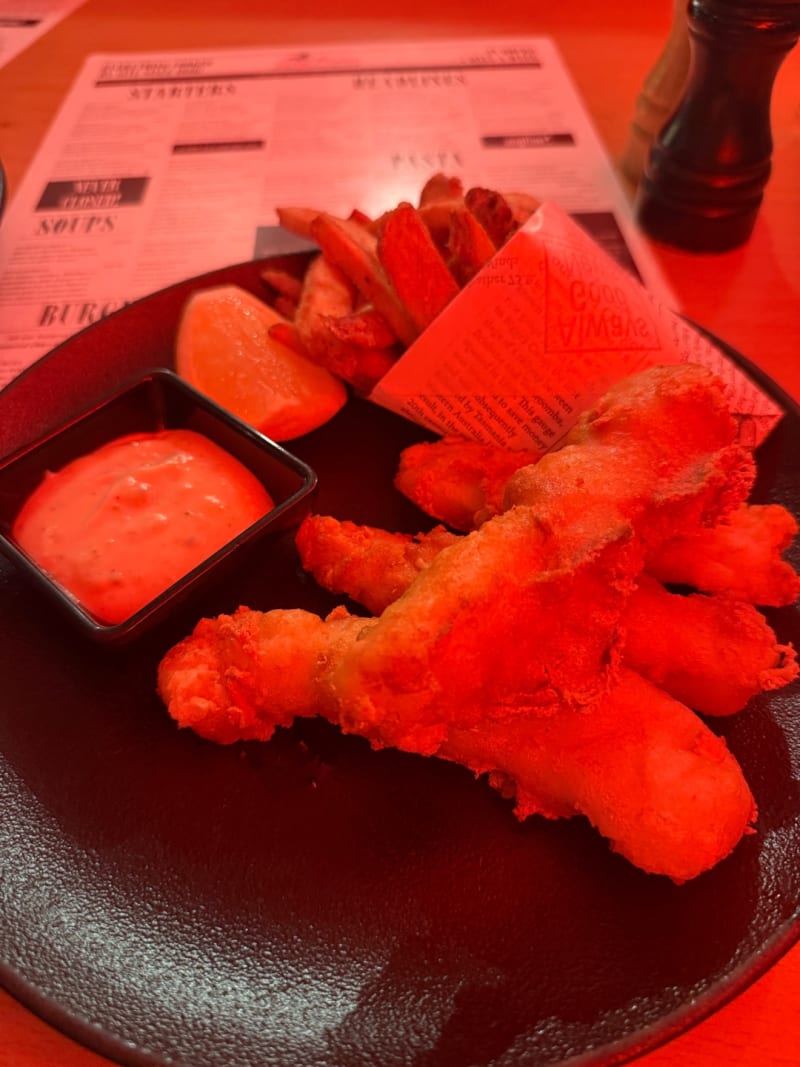 Fish & Chips at City Extra 24 Hour Restaurant