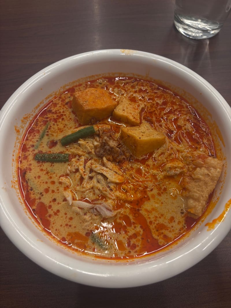 Chicken Shredded Curry Laksa at Nanyang Kopi