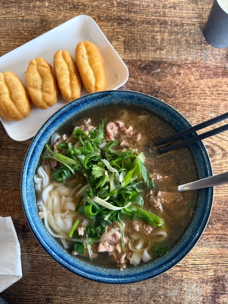 Rare Beef Pho at Pho Thin Chatswood
