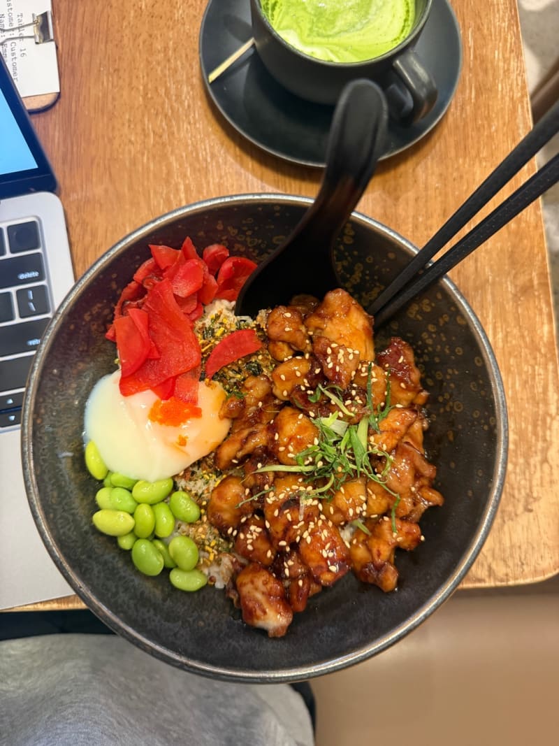 Teriyaki Chicken Rice at Omi Chatswood