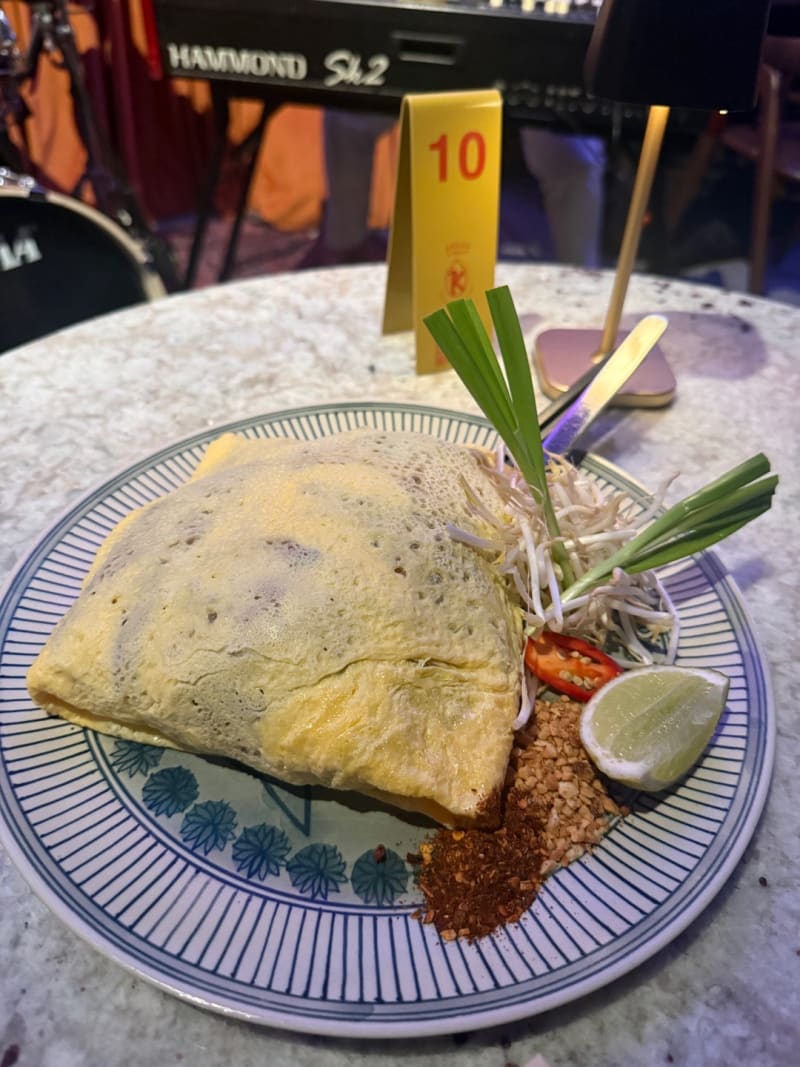 Chicken Pad Thai at Krung Thai Restaurant & Bar
