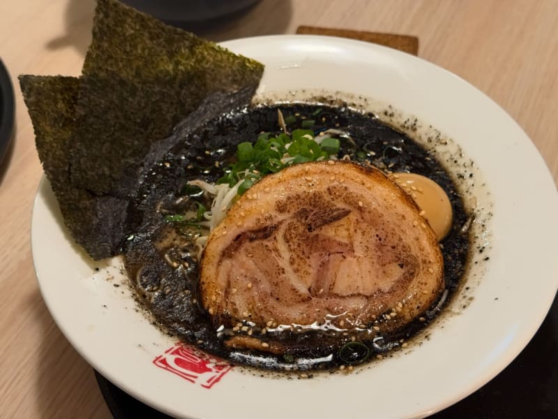 Gyokai Black "Kogashi" Ramen at Manpuku Neutral Bay