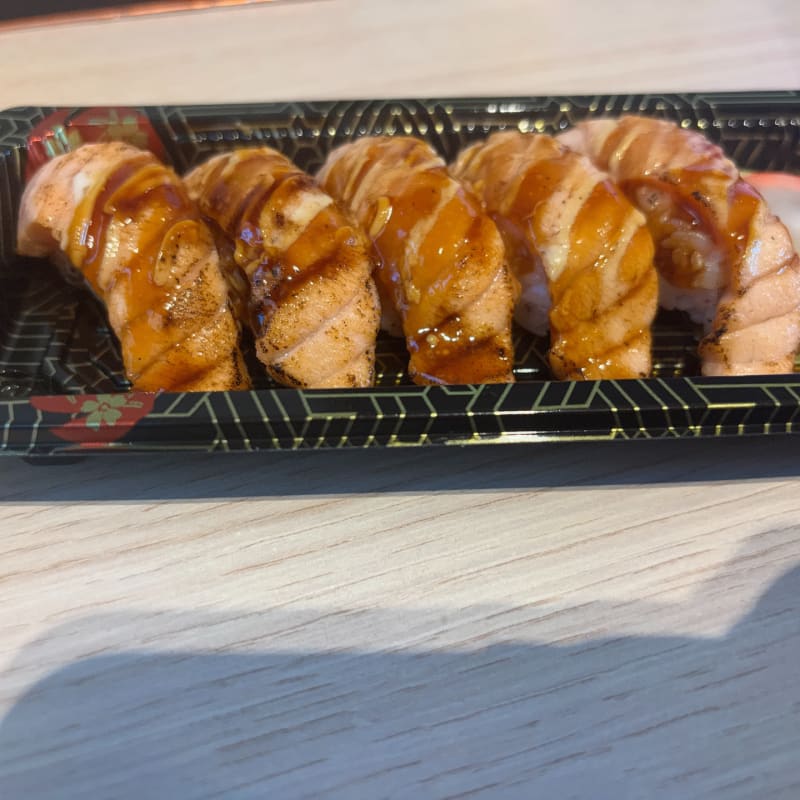 Salmon Nigiri at Takumi 匠 Sushi Bar