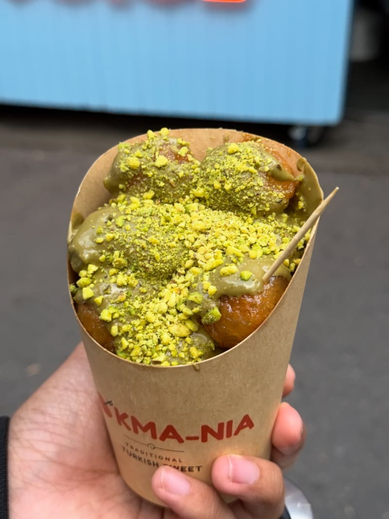 Pistachio Sauce Lokma at Lokma-Nia