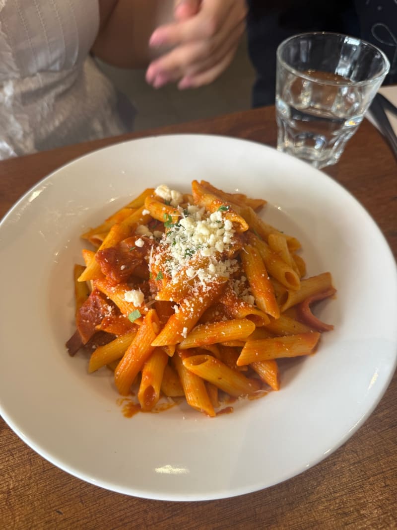 Penne Amatriciana at Pastizzi Cafe - North King Street
