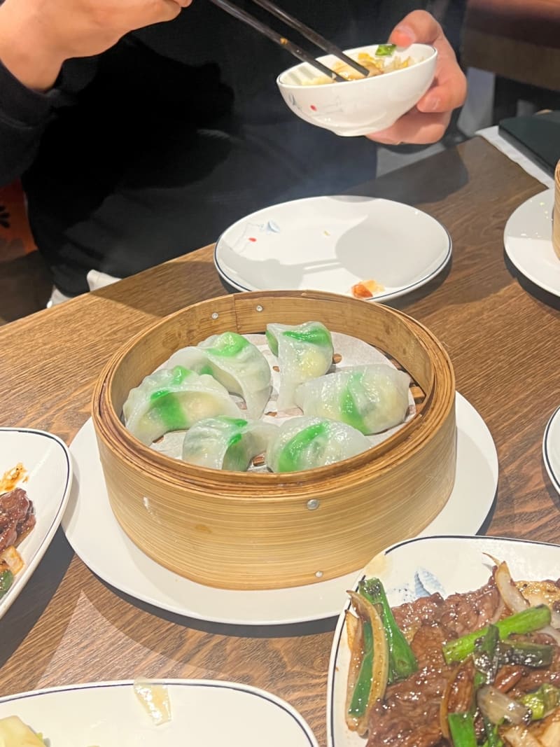 Prawn and Chives Dumplings at Lilong By Taste Of Shanghai Rhodes