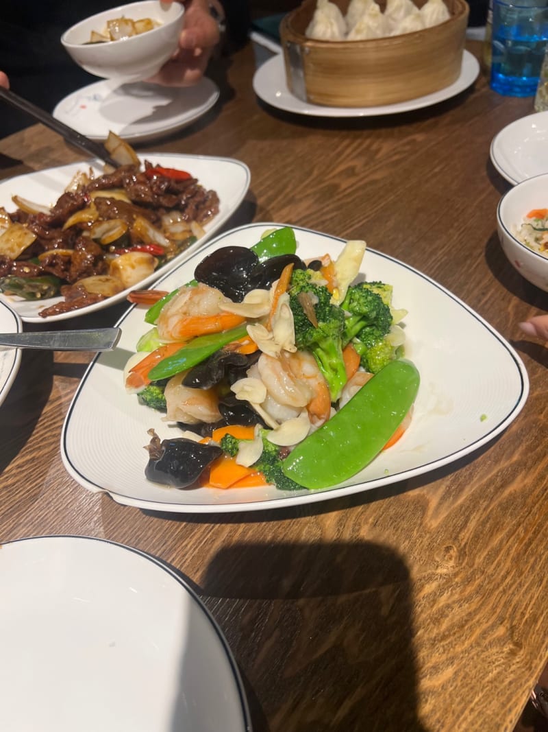Garlic King Prawns at Lilong By Taste Of Shanghai Rhodes
