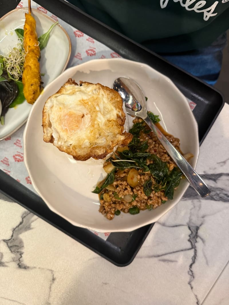Minced Chicken Stirfry at Bangkok Bites Newtown