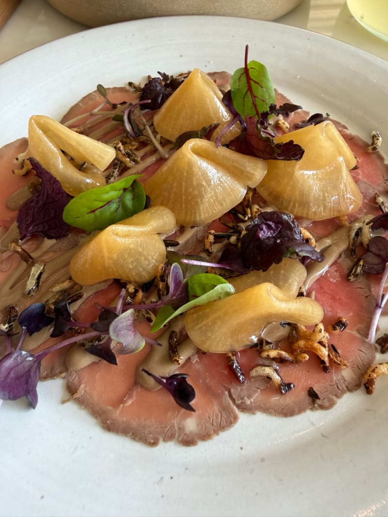 Beef Carpaccio at The Beam