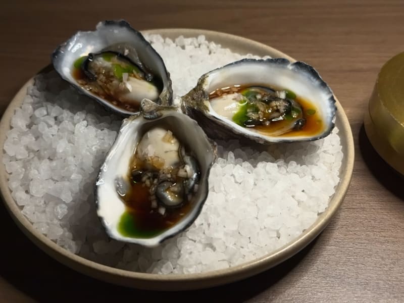 Coffin Bay Pacific Oysters at Hustlers.syd