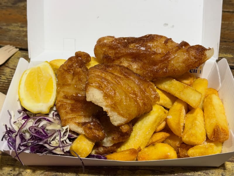 Catch of the Day at The Fish + Chippery