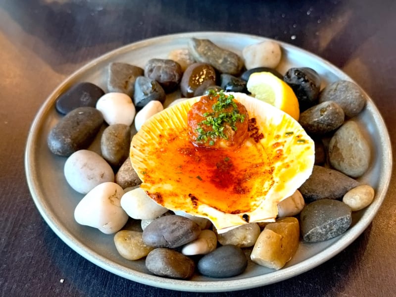 Western Australia Half-shell Scallop at The Wood Restaurant