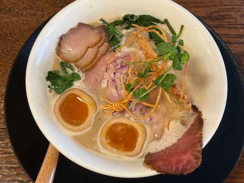 Signature at Mensho Tokyo Victoria Cross