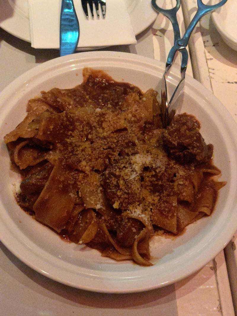 Pappardelle, Lamb Ragu at Bar Totti's
