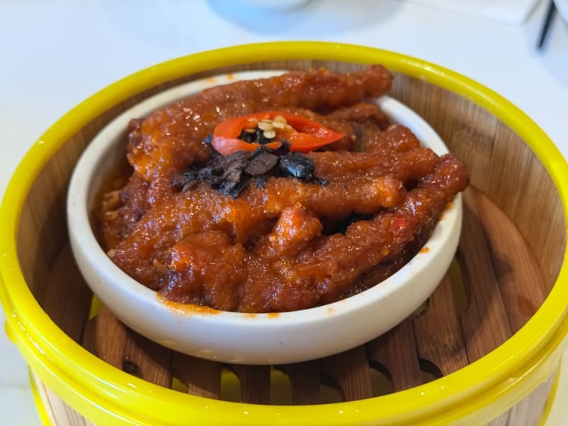 Chicken Feet with Chilli and Black Bean Sauce at Greenwood Chinese Restaurant